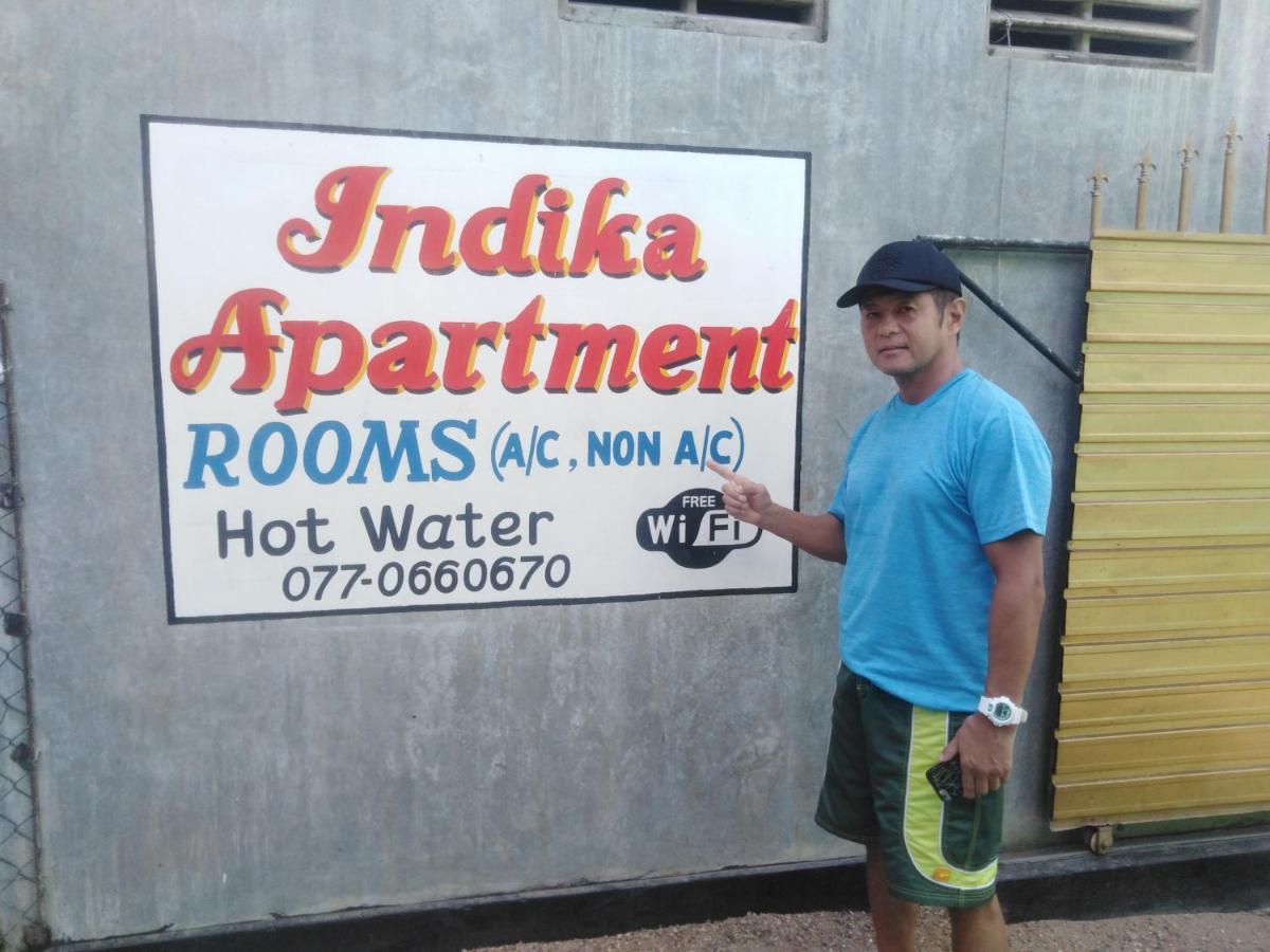 Indika'S Apartment Hikkaduwa Eksteriør bilde